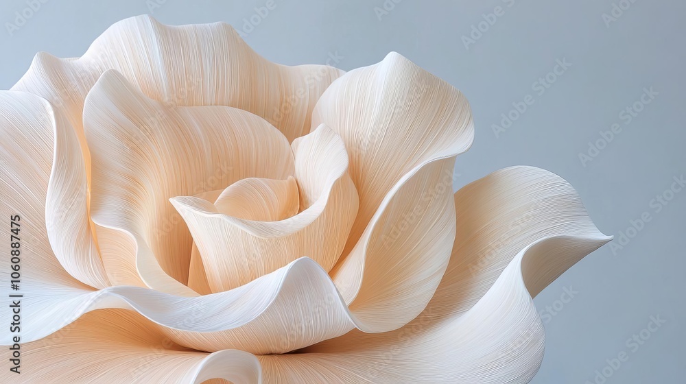 Serene petal composition with light contrast, subtle detail, softfocus background, earthy natural tones Serene petal composition with light contrast, subtle detail, softfocus background, earthy natural tones