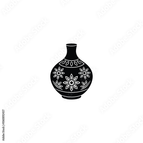 vase isolated on white