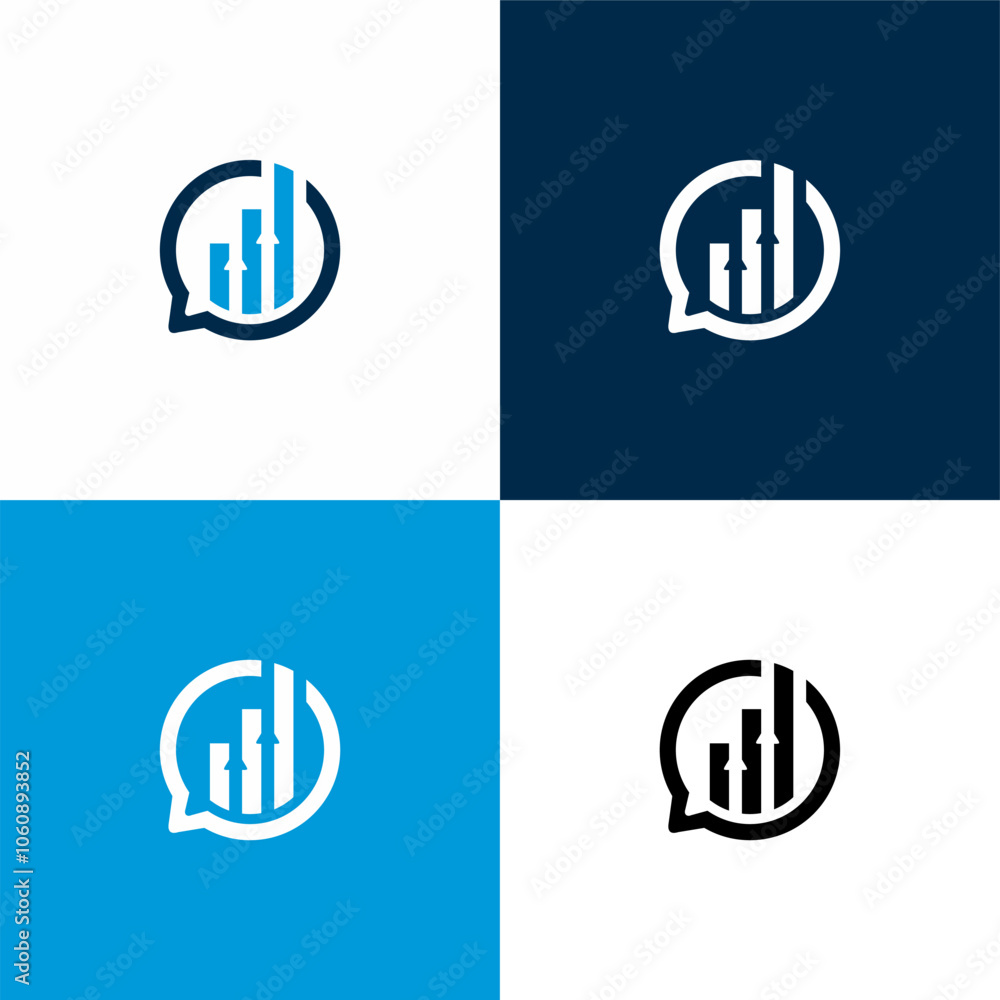 investment trading diagram talk logo investment trading diagram talk logo