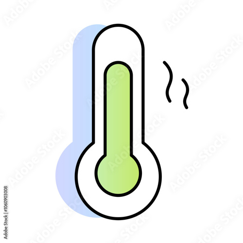 Thermometer Representing Insulation and Temperature Control. Warmth and Energy Efficiency