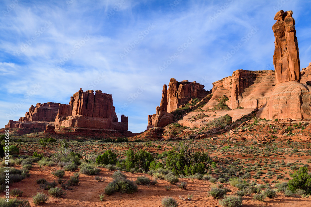 Erosion red rocks, Canyonlands National Park is in Utah near Moab, USA Erosion red rocks, Canyonlands National Park is in Utah near Moab, USA