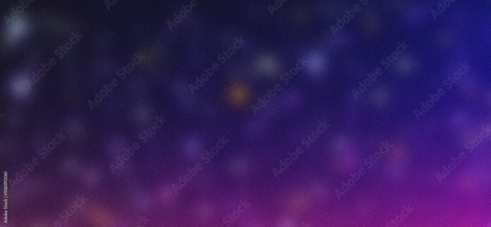 Obraz premium blurred illustration of colorful stars with noise