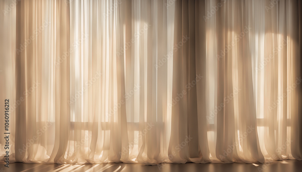 Sunlight Through Sheer Curtains Sunlight Through Sheer Curtains