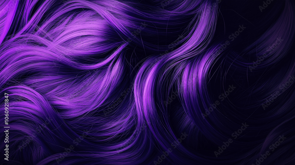Purple Hair Close Up Abstract Texture Background Purple Hair Close Up Abstract Texture Background