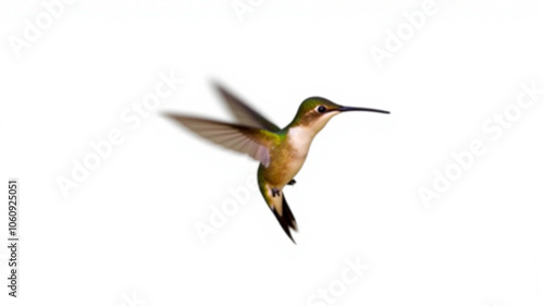 hummingbird in flight