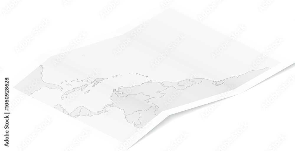 Barbados map in isometric style Barbados map in isometric style