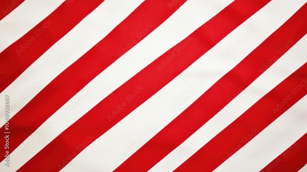 Red and White Diagonal Striped Fabric Texture Red and White Diagonal Striped Fabric Texture