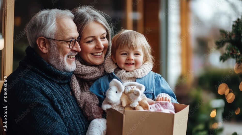 Loving Family Moments with Generational Connections Loving Family Moments with Generational Connections