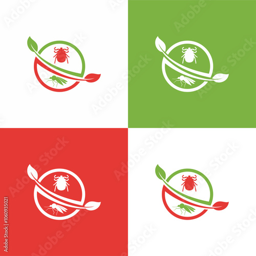 insect repellent plant logo
