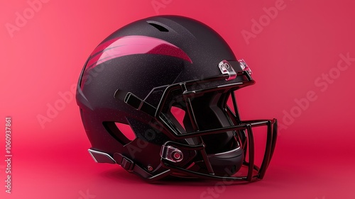 Digital Helmet Design with Classic Overlays photo