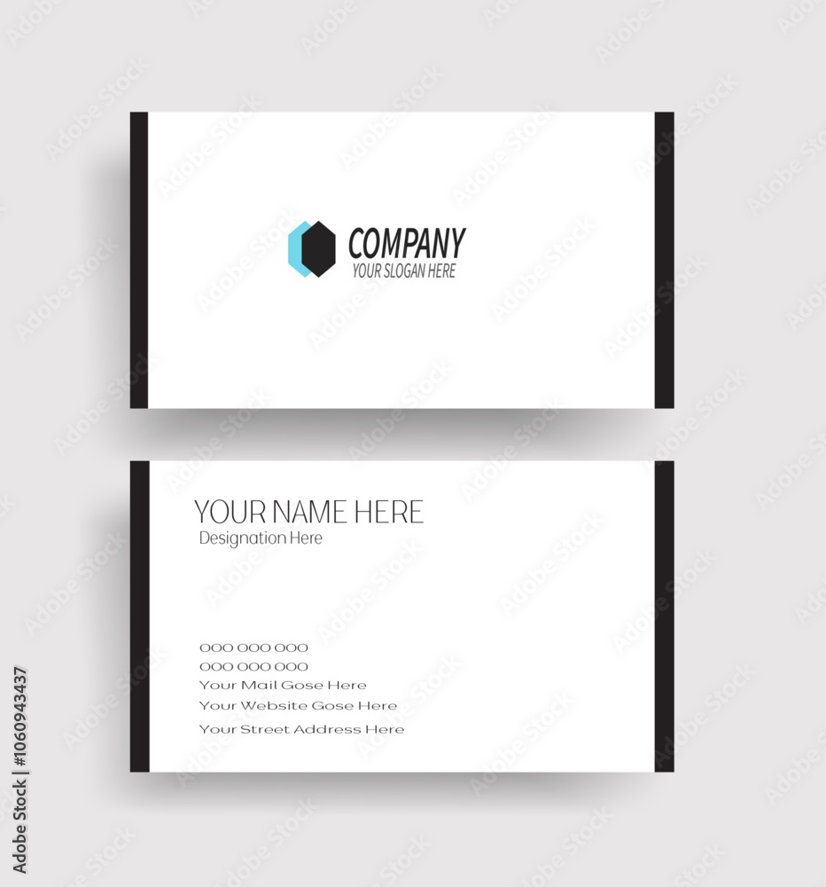 Corporte Modern business card Corporte Modern business card