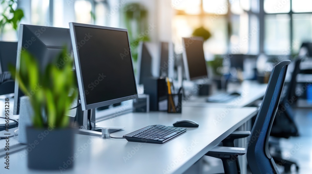 Modern Office Workspace Modern Office Workspace
