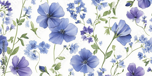 Flower isolated on white:  Beautiful purple flower on White Background, Blossom, Flower rose