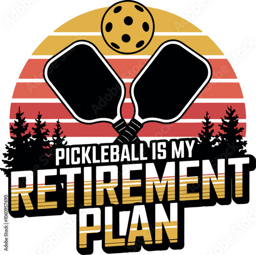 Pickleball T-shirt Design