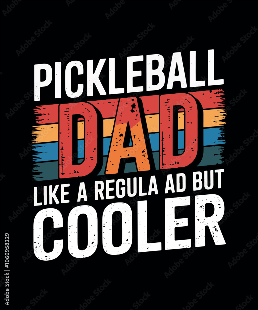 Obraz premium Pickleball T-shirt Design