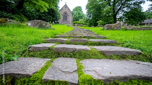 Park Pittencrieff in Dunfermline Schottland photo