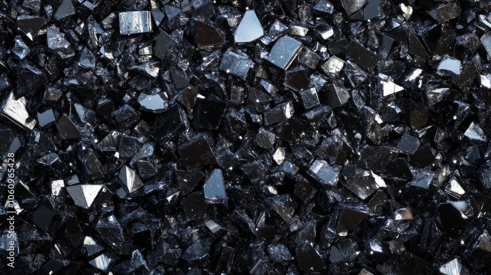 Black Crystal Texture Black Crystal Texture