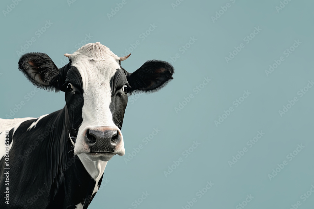 Close up of a cow