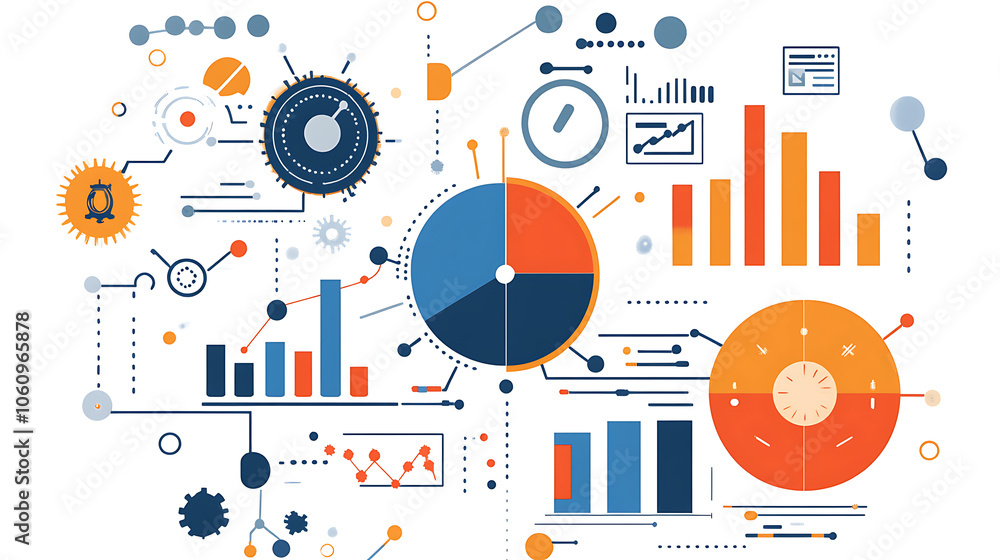 Data, driven decision, making concept Big data analytics and management Concept of informed business strategies Data, driven decision, making concept Big data analytics and management Concept of informed business strategies