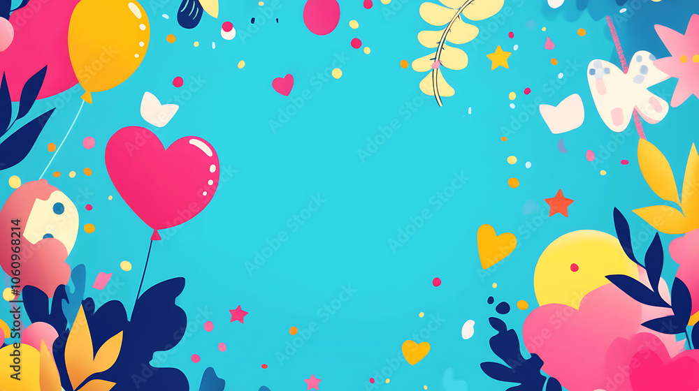 pattern with balloons pattern with balloons