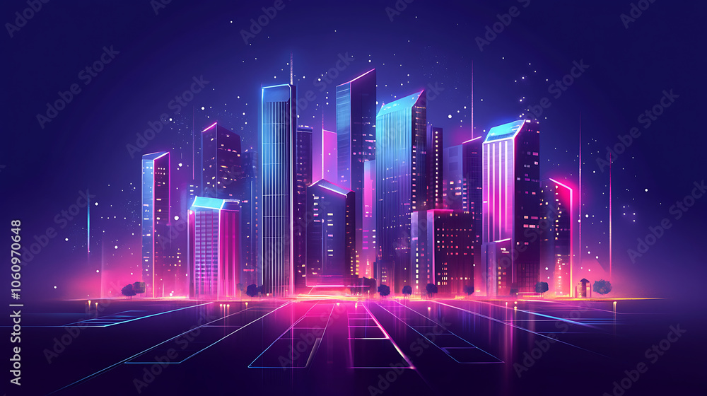 digital twin of smart city with futuristic technology elements urban innovation concept digital twin of smart city with futuristic technology elements urban innovation concept