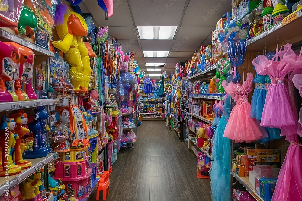 Fototapeta premium toy shop