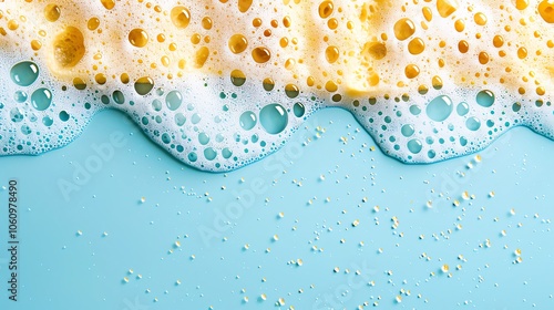 Sponge, border, background wallpaper, blank in the middle, minimalism, negative space, used for postcard template