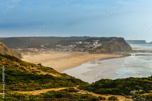 Praia de Monte Cl?rigo, Algarve, Portugal