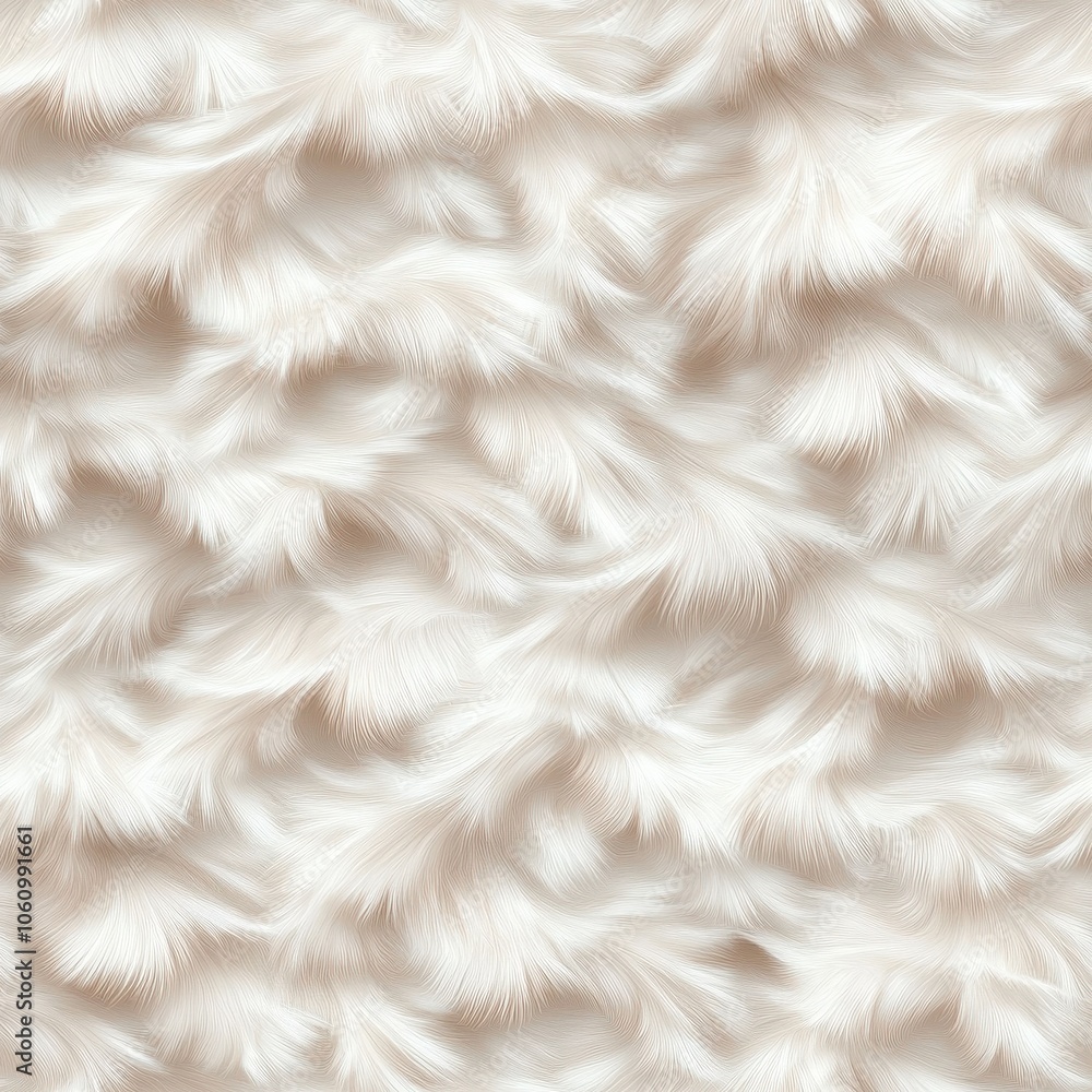Beige fluffy Fur Seamless Pattern Texture Background Beige fluffy Fur Seamless Pattern Texture Background