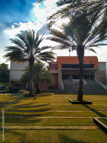 Bani Umar Mosque in South Tangerang, Indonesia photo