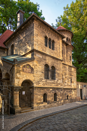 Canvas Print old Religious building
