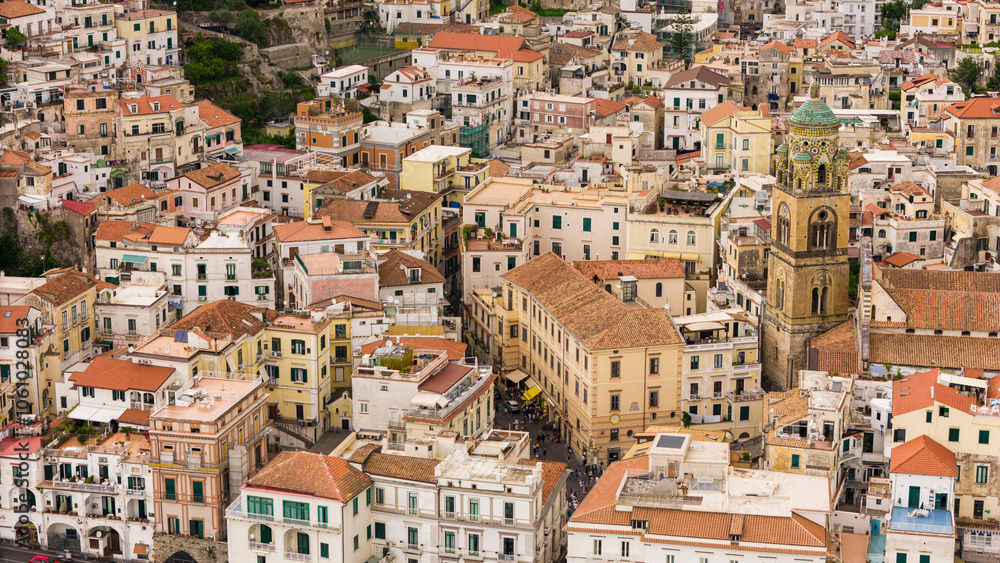 Amalfi coast in Naples, Italy Amalfi coast in Naples, Italy