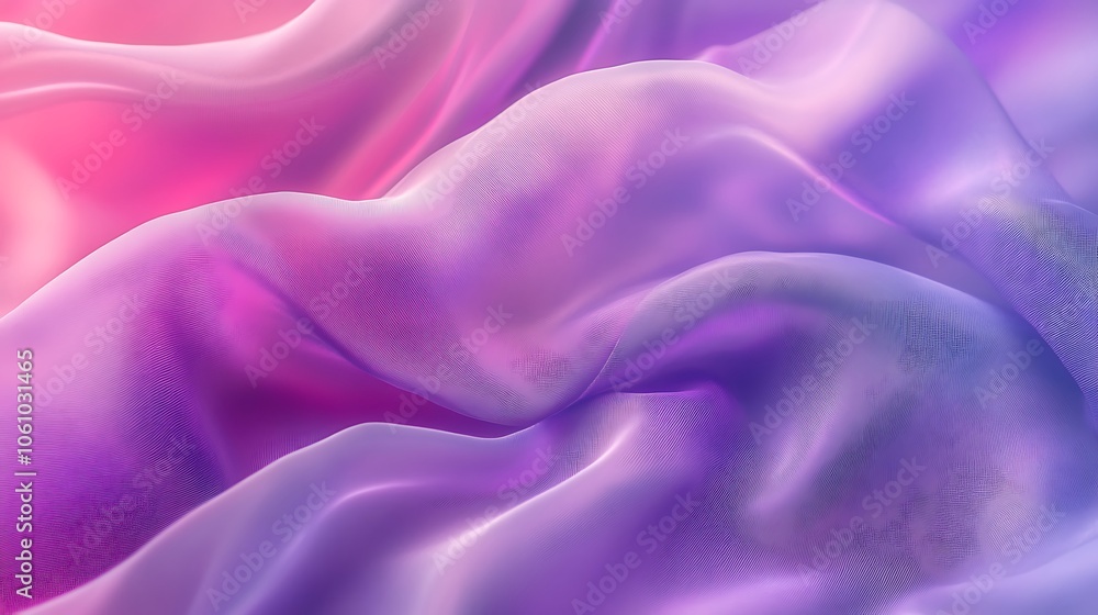 Obraz premium Dynamic abstract background featuring smooth fabric texture layers designs