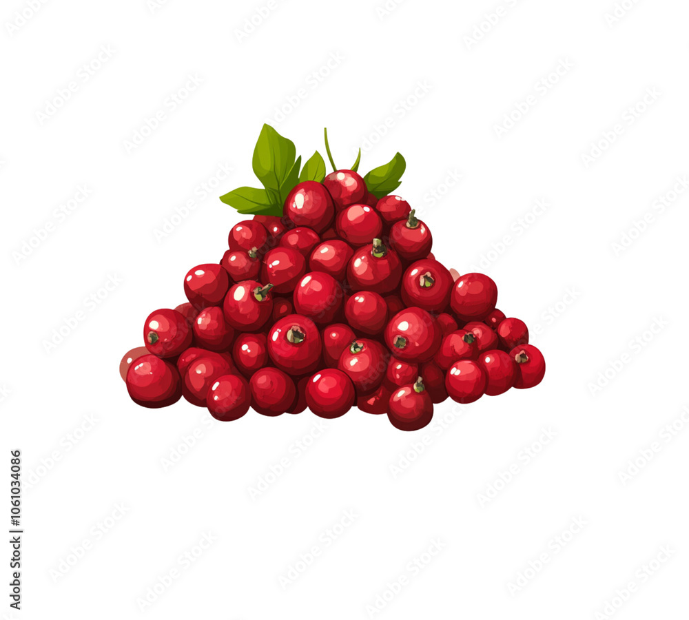 cranberries fall on a pile cranberries fall on a pile