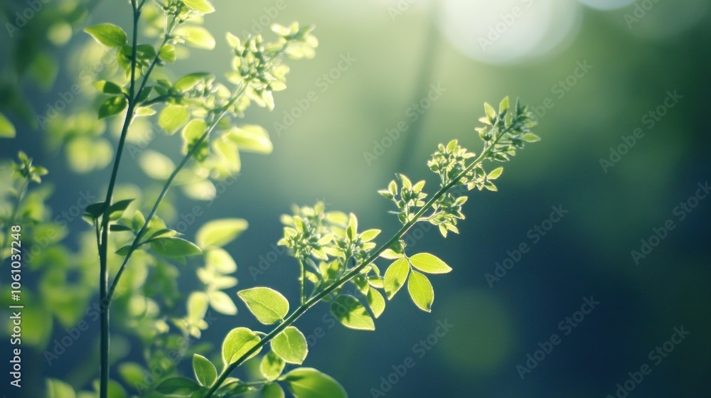 Green Leaves in Sunlight Green Leaves in Sunlight