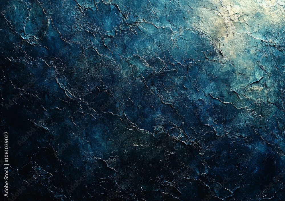 Abstract textured background in deep blue tones, evoking a sense of depth and tranquility. Abstract textured background in deep blue tones, evoking a sense of depth and tranquility.