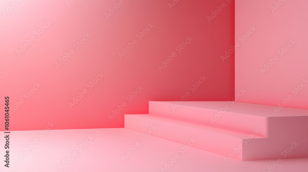 Solid pastel pink background with subtle gradient effect Solid pastel pink background with subtle gradient effect