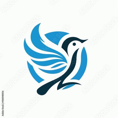 bird logo illustrated