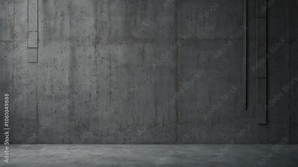 Grey, textured, concrete wall background with soft, ambient light creating a smooth, blurred effect, adding depth, subtle detail, and muted tones, conveying calmness, simplicity, elegance, and an indu Grey, textured, concrete wall background with soft, ambient light creating a smooth, blurred effect, adding depth, subtle detail, and muted tones, conveying calmness, simplicity, elegance, and an indu
