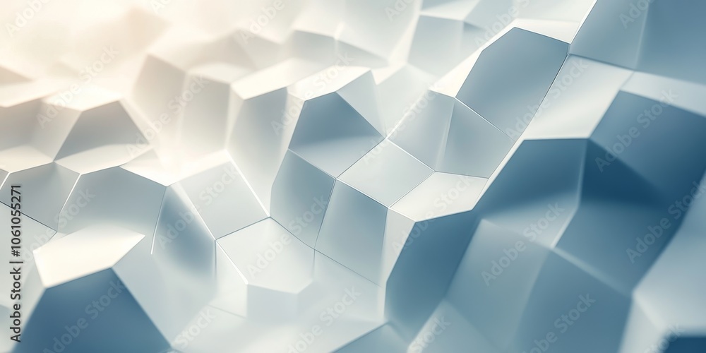 A minimalistic abstract background featuring a textured, geometric surface with soft gradients and angular shapes in light blue tones A minimalistic abstract background featuring a textured, geometric surface with soft gradients and angular shapes in light blue tones