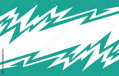 Abstract background with geometric spike line pattern and with some copy space area