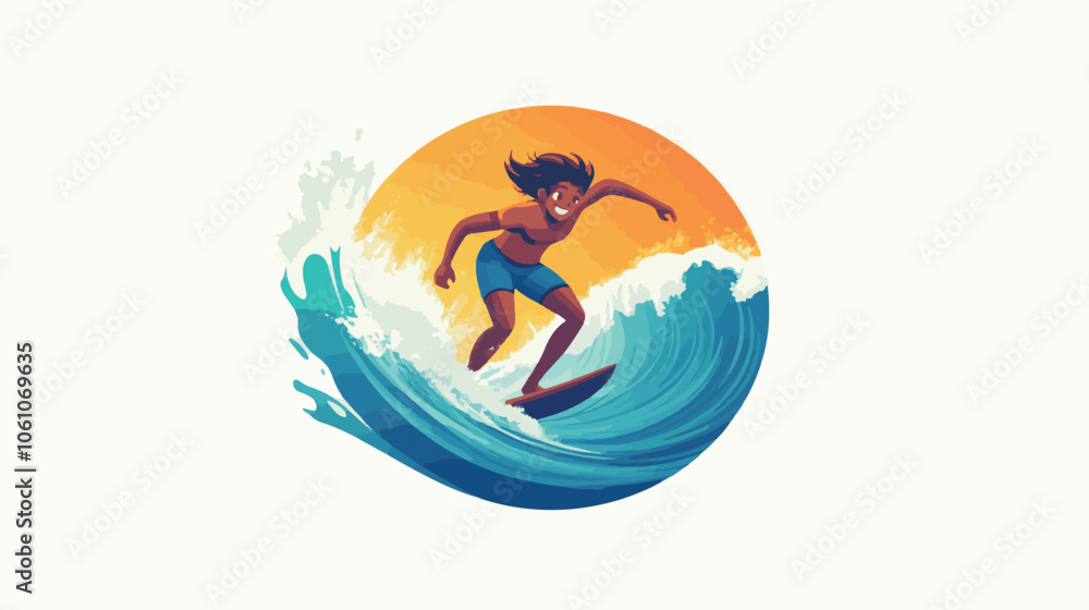 silhouette of a person with a fish in the sea silhouette of a person with a fish in the sea