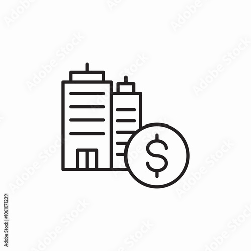 apartment prices purchase icon sign vector