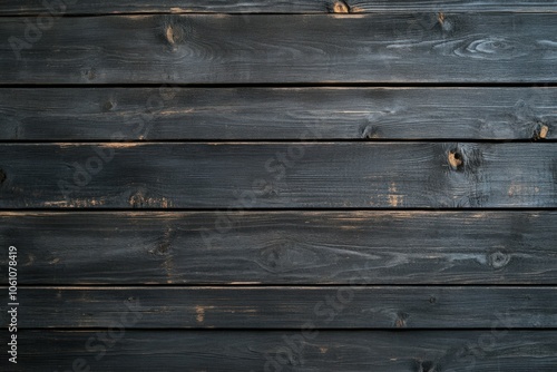 Wallpaper Mural Dark wooden planks with a rustic texture in a natural setting Torontodigital.ca