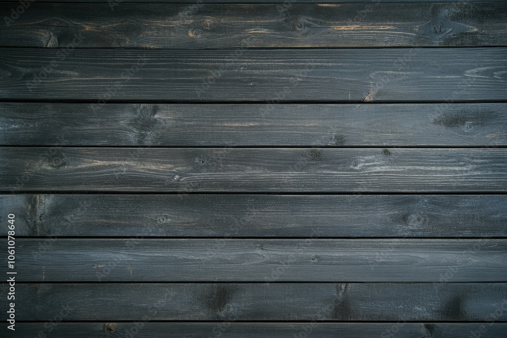 custom made wallpaper toronto digitalTextured black wooden planks arranged horizontally in a rustic style