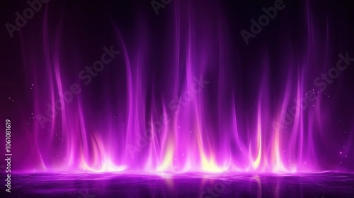 Purple Fire Abstract: A mesmerizing abstract design with a vibrant purple flame, a cosmic energy burst.  The image evokes a sense of power and mystery, highlighting the beauty of a surreal.