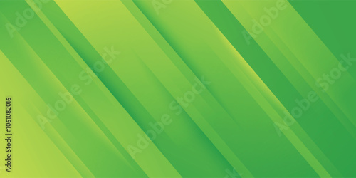 Abstract green background with diagonal lines. ideal for banner, header, cover, billboard, brochure, social media, EPS 10