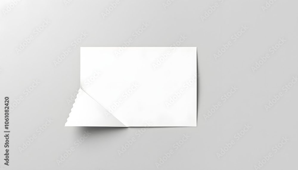 folded a4 paper on gray isolated with white highlights, png folded a4 paper on gray isolated with white highlights, png