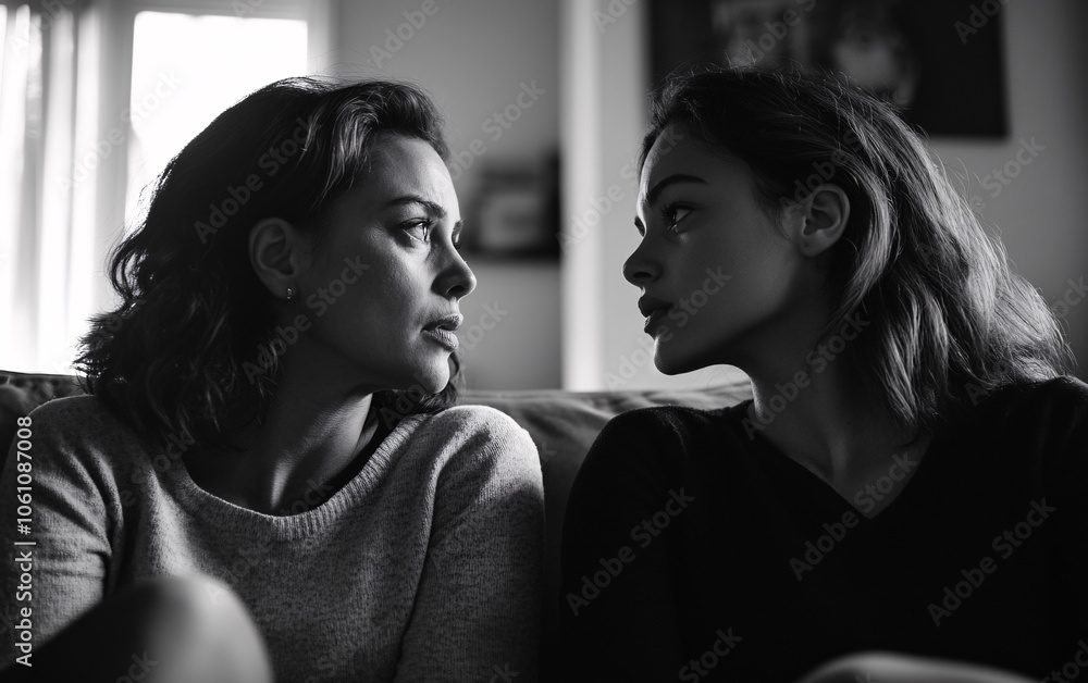 Heartfelt Portraits of Mother and Daughter Sharing Bonding Moments Reflecting Love and Connection in Family Relationship Heartfelt Portraits of Mother and Daughter Sharing Bonding Moments Reflecting Love and Connection in Family Relationship