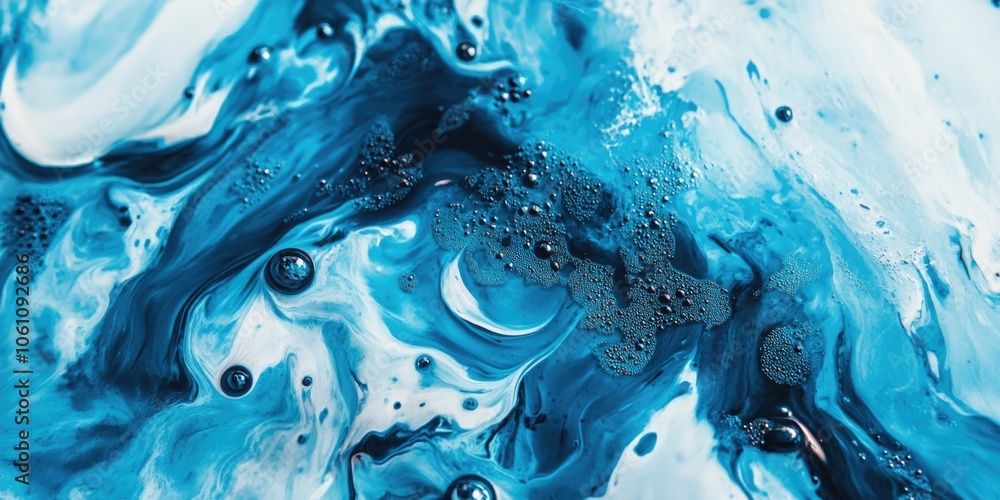Close-up of bubbles forming on surface. Close-up of bubbles forming on surface.